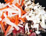塩レモン 牛肉と大根のさっぱり炒め作り方5写真
