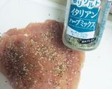 鶏胸肉でチキンコルドンブルー作り方2写真