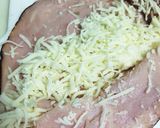 鶏胸肉でチキンコルドンブルー作り方3写真