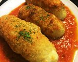 鶏胸肉でチキンコルドンブルー作り方8写真