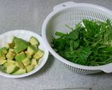カフェ風＊まぐろアボカド丼作り方1写真