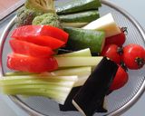 夏野菜のスパイシーラタトゥイユ作り方1写真