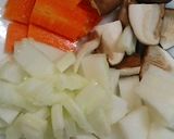 残り野菜でピリ辛鍋　ゆず胡椒風味作り方1写真
