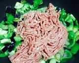 夏が旬＊ナスとピーマンの肉みそ丼作り方3写真