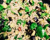 夏が旬＊ナスとピーマンの肉みそ丼作り方5写真