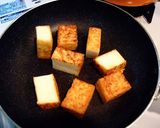 旨～！厚揚げの塩辛バター焼き☆作り方2写真