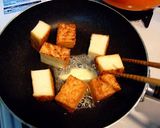 旨～！厚揚げの塩辛バター焼き☆作り方3写真
