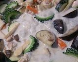 ♪夏野菜のグリーンカレー♪作り方5写真