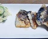 ノルウェー塩さばのマヨコリアンダー焼き作り方5写真