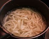 チーズ海老天うどん巻きミイラ作り方1写真