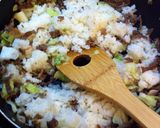 焼肉風チャーハン作り方4写真