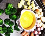 簡単カレーチーズフォンデュ作り方2写真