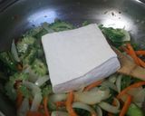 ゴーヤーと豚肉の豆腐炒め　無糖調理作り方8写真