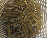 簡単キュウリとじゅんさいの酢の物作り方1写真