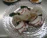 簡単さっぱり タコと白身魚の梅醤油作り方2写真