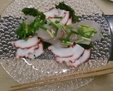 簡単さっぱり タコと白身魚の梅醤油作り方5写真