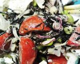 ひじきと豆腐の彩りサラダ作り方4写真