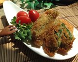 塩レモン✿塩サバ大葉巻きフライ作り方9写真