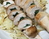 鶏胸肉のほうれん草ロール作り方7写真