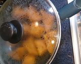 蒸し南瓜の煮物☆作り方3写真