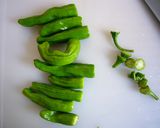 鶏肉とししとうのコチュジャン炒め♬作り方1写真