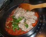 お肉やわらかぁ～♪簡単トマト煮込み作り方5写真