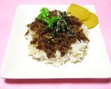 柚子胡椒☆ＤＥ☆牛のしぐれ煮作り方3写真