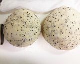 ♡健康美味ふんわり黒ゴマ食パン♡HB使用作り方3写真