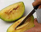 メロンのかき氷作り方1写真