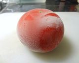 100%♡塩トマトのかき氷作り方1写真