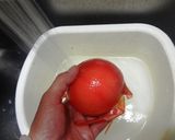 100%♡塩トマトのかき氷作り方2写真