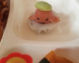 浮き輪つけたよ♪かわいいソーセー人★作り方5写真