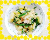 激ウマ♪じゃがいもニラ炒め作り方6写真
