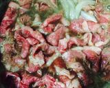 赤ワインとコーラで煮詰めた大人の牛丼作り方4写真