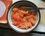 満足度イケてます！トマトの トースト作り方5写真