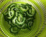 ゴーヤ味噌バーグ作り方1写真