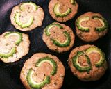 ゴーヤ味噌バーグ作り方6写真