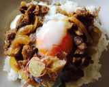 赤ワインとコーラで煮詰めた大人の牛丼作り方5写真