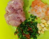 レンジで簡単♪お子様チキンライス♪作り方1写真