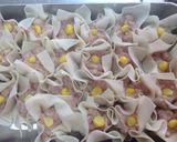 簡単☆フライパンで豆腐シュウマイ作り方5写真
