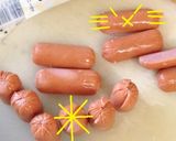 夏休みのお昼に♪変身！ウイニートースト♪作り方1写真