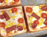 夏休みのお昼に♪変身！ウイニートースト♪作り方4写真