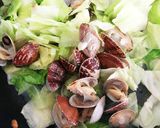 ランチ♫あさりとキャベツのペペロンチーノ作り方7写真