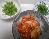 ピリ辛白菜キムチそうめん・茹で卵のせ作り方3写真