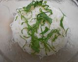ピリ辛白菜キムチそうめん・茹で卵のせ作り方10写真