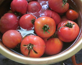 トマトの水煮～家庭菜園のトマトの保存に作り方1写真