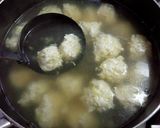超簡単！白菜入り鶏団子スープ♡作り方5写真
