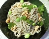 我が家の　枝豆＊くるみそば作り方4写真