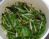 焼き厚揚げの水菜のせ作り方1写真