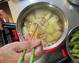 簡単とうがんの鶏そぼろあんかけ作り方3写真